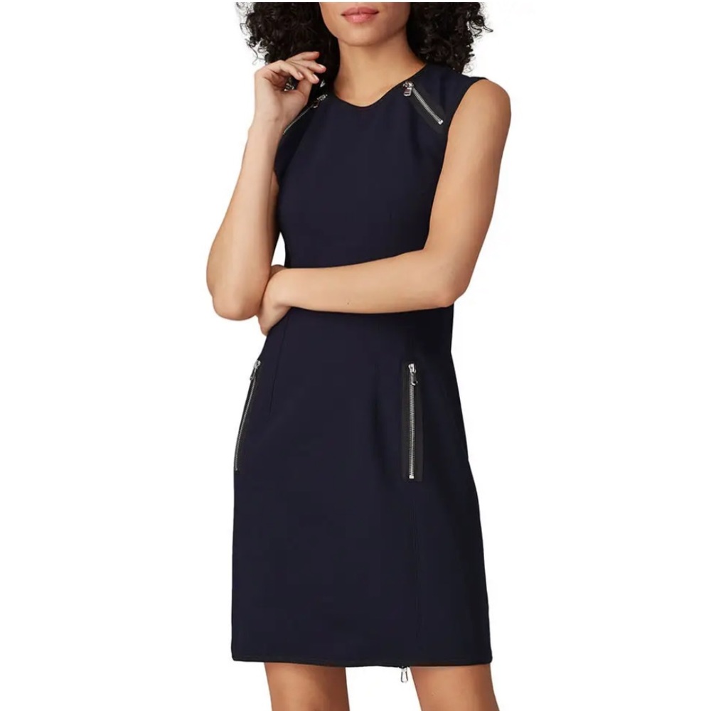 KF/KaufmanFranco Zippered Sheath Dress NWT
